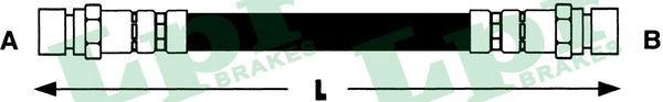 Купить запчасть LPR - 6T46344 Шланг тормозной 6T46344