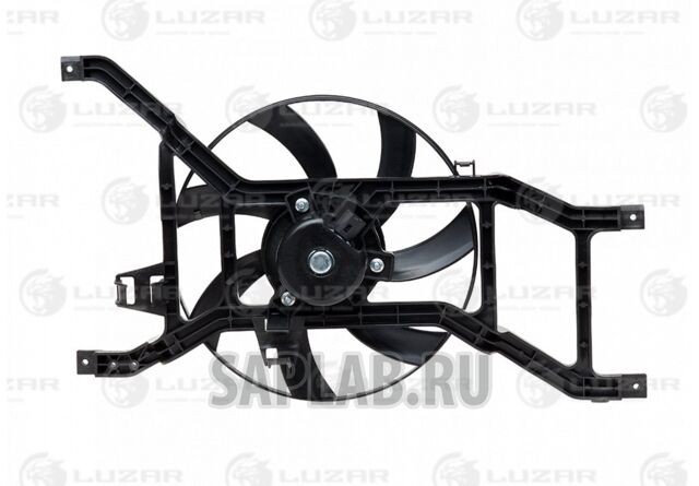 Купить запчасть Luzar - LFC0955 Э/вентилятор охл. с кожухом для а/м Lada Largus (12-)/Renault Logan (08-) Logan/Sandero (08-) 1.4i/1.6i MT