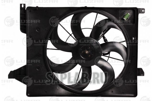 Купить запчасть LUZAR - LFK08P5 Э/вентилятор охл. с кожухом для а/м Kia Sorento II (09-) 2.4i LFK08P5