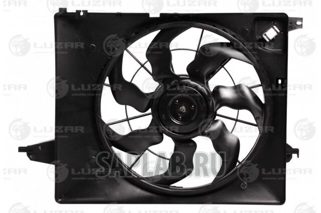 Купить запчасть LUZAR - LFK08P7 Э/вентилятор охл. с кожухом для а/м Hyundai Santa Fe III (12-) 2.4i LFK08P7
