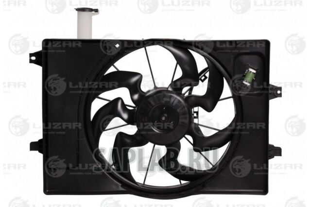 Купить запчасть LUZAR - LFK08X6 Вентилятор охлаждения с кожухом для а/м Hyundai Elantra (AD) (15-) LFK08X6