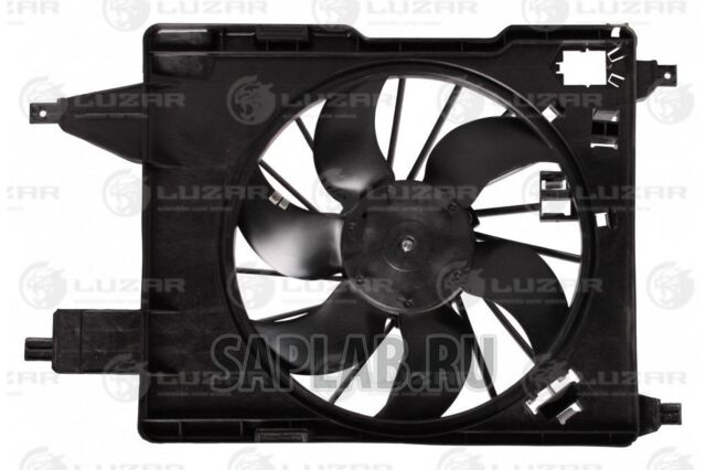 Купить запчасть LUZAR - LFK0909 Э/вентилятор охл. с кожухом для а/м Renault Megane II (02-)  LFK0909