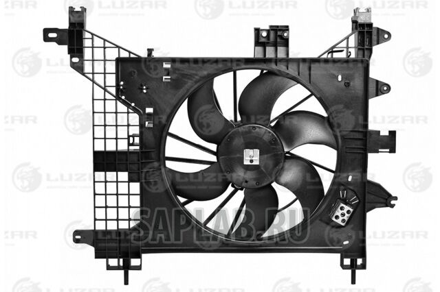 Купить запчасть LUZAR - LFK0951 Вентилятор рад. (с кожухом) Renault Duster A/C+ LFK0951