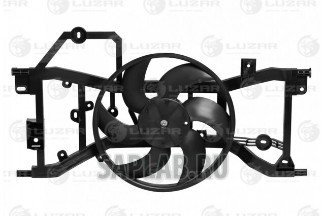 Купить запчасть LUZAR - LFK0978 Вентилятор рад. (с кожухом) Renault Logan II (12-) LFK0978