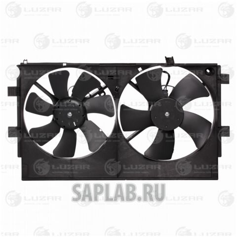 Купить LUZAR - LFK1104 Э/вентиляторы с кожухом (2 вент.) для а/м Mitsubishi Lancer X (07-)/Outlander XL (07-) LFK1104