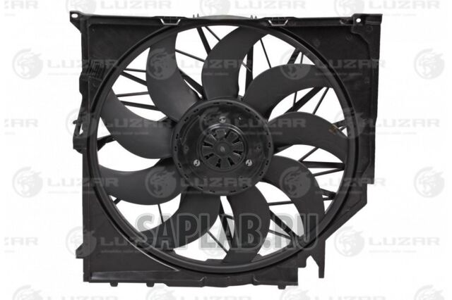 Купить запчасть LUZAR - LFK26183 Э/вентилятор охл. с кожухом для а/м BMW X3 (E83) (04-) LFK26183