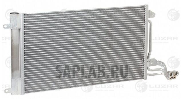 Купить запчасть Luzar - LRAC1853 Радиатор кондиц. с ресивером для а/м VW Polo Sedan (10-)/Skoda Rapid (12-) Polo (10-)/Rapid (11-)/Fabia (07-)/Roomster (06-)