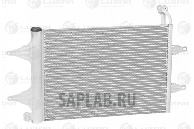 Купить запчасть LUZAR - LRAC18QR Конденсер с ресивером Skoda Fabia (99-) LRAC18QR