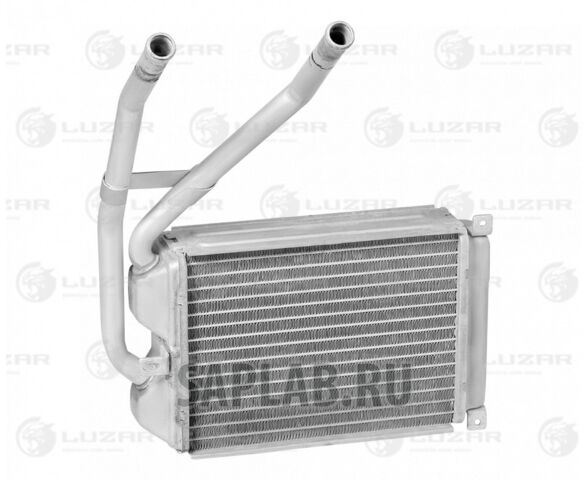 Купить запчасть LUZAR - LRh0590 Радиатор отопления алюминиевый несборный (толстый) LRh0590