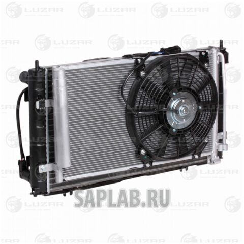 Купить запчасть LUZAR - LRK01272 Блок охлаждения (радиатор/конденсер/вентиляторы) Приора-Panasonic LRK01272