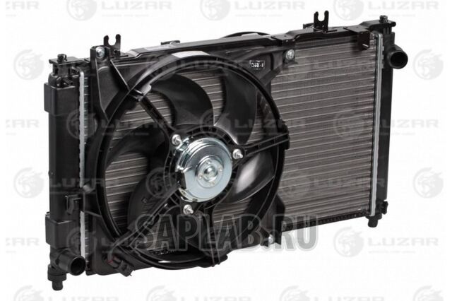 Купить запчасть LUZAR - LRK0192 Блок охлаждения (радиатор/конденсер/вентиляторы) Гранта A/C MT LRK0192