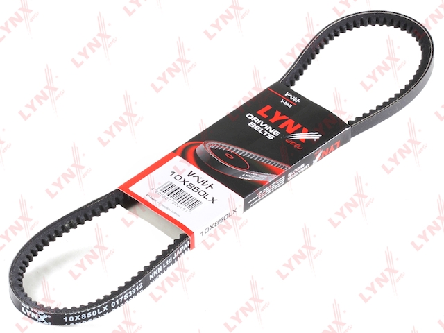 Купить запчасть LYNX - 10X850LX Ремень клиновой подходит для AUDI 100 2.0 8V, BMW 3(E30) 2.0-2.5, VW Golf I 1.6-1.8  10X850LX