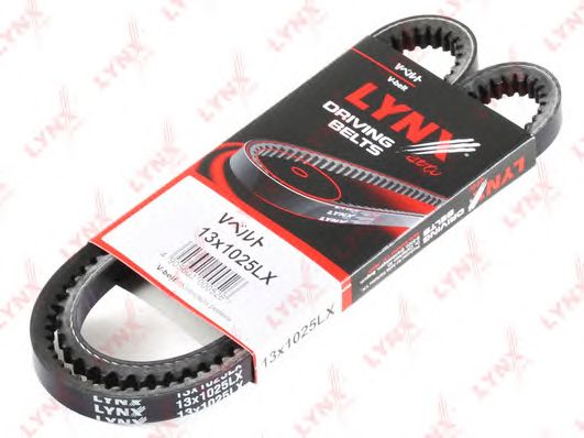 Купить запчасть LYNX - 13X1025LX Ремень клиновой подходит для AUDI 100, FIAT Scorpio, FORD Transit, MITSUBISHI Galant/Lancer 13X1025LX