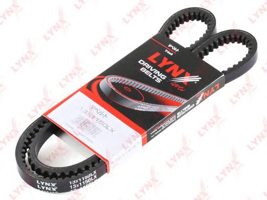 Купить запчасть LYNX - 13X1150LX Ремень клиновой подходит для FORD Scorpio 2.5D-TD 93-98/Maverick 2.4-2.7TD 93-98, MITSUBISHI Pajero 2.5TD 90-00, NISSAN Cabstar E 3.0 98-06/Pick Up(D21/22) 2.4-2.7D 92/Terrano 2.4-2.7TD 13X1150LX