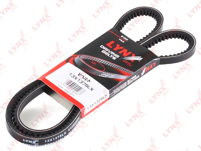 Купить запчасть LYNX - 13X1375LX Ремень клиновой подходит для TOYOTA Land Cruiser 4.0D 81-88, ISUZU Campo 2.5D 83-90, OPEL Campo 2.5D-2.5TD 94 13X1375LX
