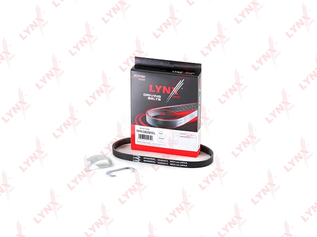 Купить запчасть LYNX - 5PK0692EL Ремень поликлиновой эластичный подходит для FORD Mondeo 1.6T 07 / Fiesta 1.25-1.6 02 / Fusion 1.25-1.6 02, MAZDA 2 1.25-1.6 03 / 3 2.0 04 / 5 1.8-2.0 05 5PK0692EL