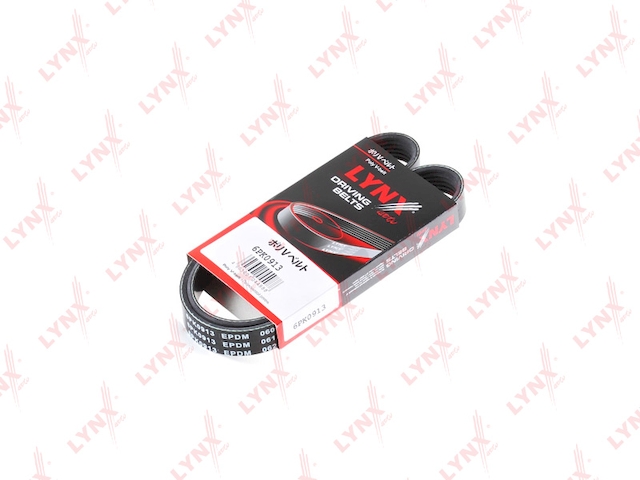 Купить запчасть LYNX - 6PK0913 Ремень поликлиновой подходит для CITROEN Jumper 2.5D-TD 94-02, FIAT Ducato 2.8D 98-02, FORD Escort 1.4-1.6 86-95 / Fiesta 1.4-1.8 89-95, HONDA Prelude 2.2 93-00, PEUGEOT Boxer 2.5D-2.8D 94 6PK0913