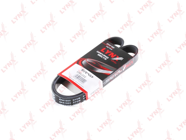 Купить запчасть LYNX - 6PK1000 Ремень поликлиновой подходит для CITROEN C4 2.0 04 / C5 1.8-2.0 04, PEUGEOT 307 2.0 02 / 407 1.8-2.2 04 6PK1000