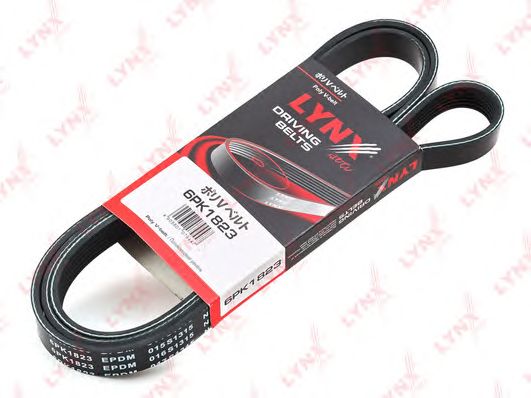 Купить запчасть LYNX - 6PK1823 Ремень поликлиновой подходит для RENAULT Logan 1.4-1.6 04 / Sandero 1.4-1.6 08 / Laguna III 1.6 07 / Symbol II 1.6 08, LADA Largus 1.6 12 6PK1823