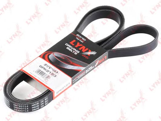 Купить запчасть LYNX - 6PK2153 Ремень поликлиновой подходит для DAEWOO Korando 2.0/2.3 99, MB C180-250D(W202)94-00/C180D-250D(W204) 11/E200-230(W210) 97/E250D(W211) 08/E200D-250D(W212) 09 6PK2153