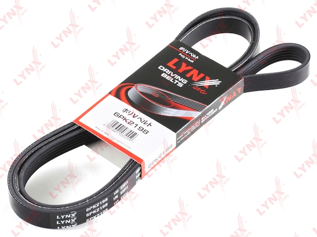 Купить запчасть LYNX - 6PK2198 Ремень поликлиновой подходит для FORD Galaxy 06/Mondeo 07/S-Max 2.0 06 6PK2198