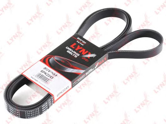 Купить запчасть LYNX - 6PK2245 Ремень поликлиновой подходит для FORD Mondeo IV/S-Max 2.3 07, LEXUS GS400/430 97-05/LS400/430 94-06, MB C280(W202) 93-00/E280-320(W210) 96-97, NISSAN Primera(P12) 2.0 02/Teana I 2.0 03-0 6PK2245