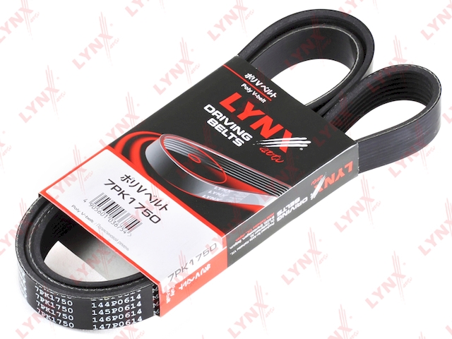 Купить запчасть LYNX - 7PK1750 Ремень поликлиновой подходит для Accord VIII 2.4 03-07 7PK1750