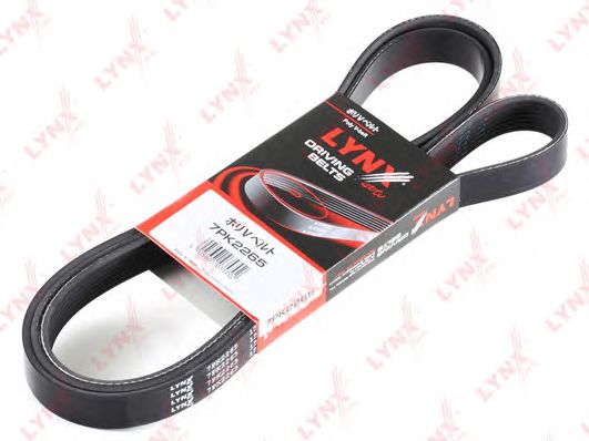 Купить запчасть LYNX - 7PK2265 Ремень поликлиновой подходит для HONDA Accord VIII 2.2D 03/CR-V 2.2D 05, HYUNDAI H-1 2.5D 08, JEEP Grand Cherokee 5.2-5.9 92-99, KIA Sorento 2.5D 02 7PK2265