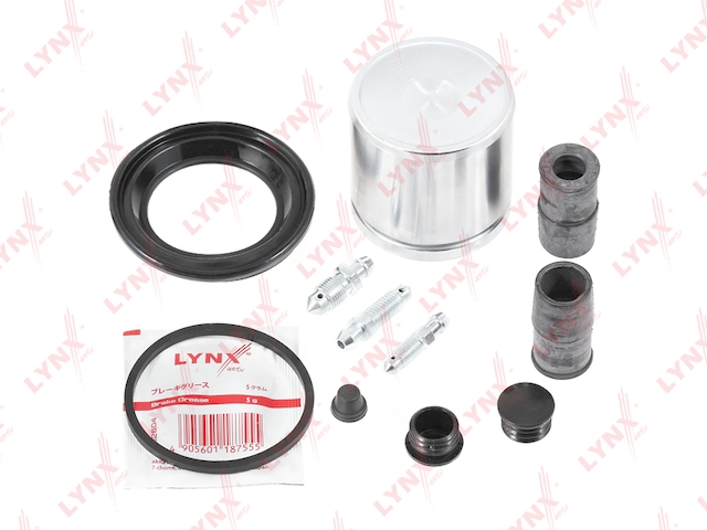 Купить запчасть LYNX - BC-6392 Р-кт суппорта тормозного с поршнем переднего (поршень D57mm, суппорт ATE) BC-6392