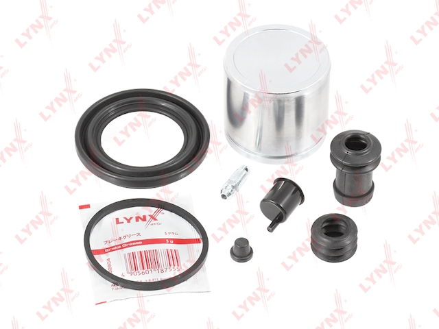 Купить запчасть LYNX - BC-6405 Р-кт суппорта тормозного переднего с поршнем (поршень D57mm, суппорт NBK) MAZDA 6(GG) 02-07 BC-6405