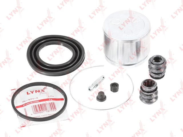 Купить запчасть LYNX - BC-6447 Р-кт суппорта тормозного с поршнем переднего (поршень D60mm, суппорт Akebono) MITSUBISHI Galant(EA) 96-04 / Lancer(CS) 03 / Outlander I 01-05 / Space Wagon 97-04 BC-6447