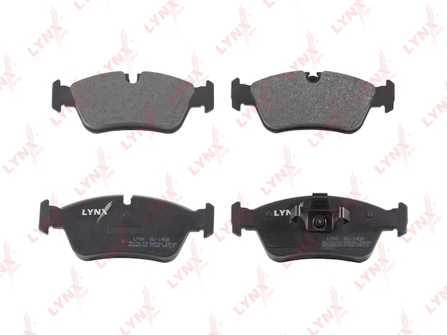 Купить запчасть LYNX - BD-1408 Колодки тормозные передние подходит для BMW 3 (E46) 1.6-2.5 98-05 BD-1408