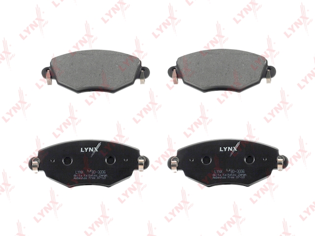 Купить запчасть LYNX - BD-3006 Колодки тормозные передние подходит для FORD Mondeo III 00-07, JAGUAR X-Type 01-05 BD-3006