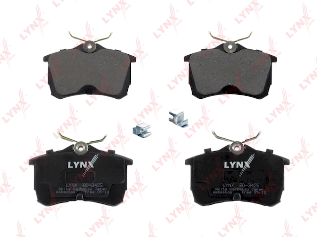 Купить запчасть LYNX - BD-3425 Колодки тормозные задние подходит для HONDA Accord 2.0-2.4 03-08 BD-3425