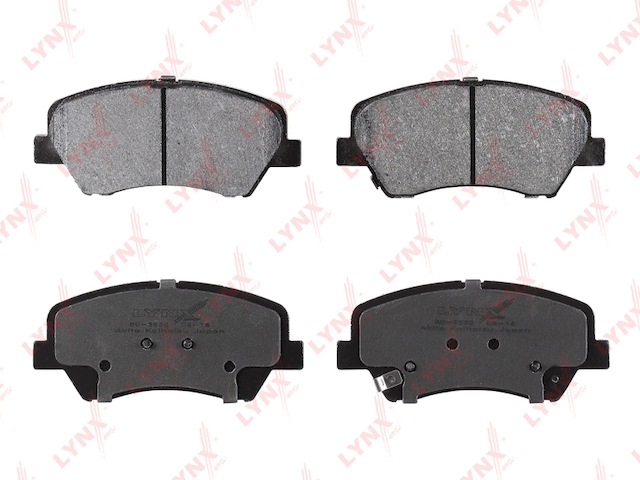 Купить запчасть LYNX - BD-3630 Колодки тормозные передние подходит для HYUNDAI Elantra 1.6-1.6D 11 / i30(GD) 1.4-1.6 11, KIA Ceed 1.4-1.6 12 / Cerato 1.6-2.0 13 / Sorento II 2.4 09 / Carens IV 1.6-2.0 11 / Veloste BD-3630
