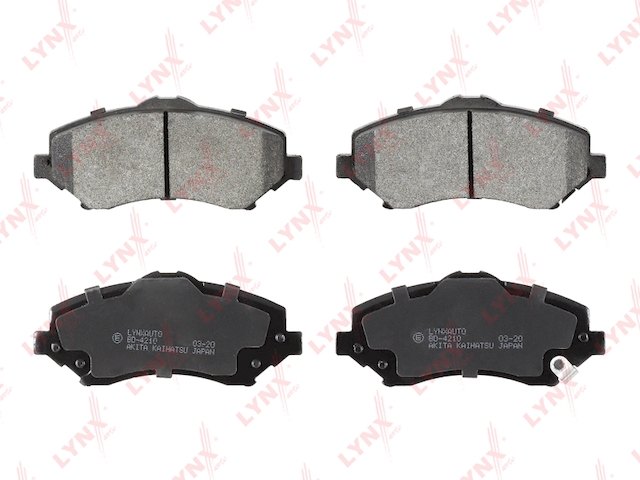 Купить запчасть LYNX - BD-4210 Колодки тормозные передние BD-4210