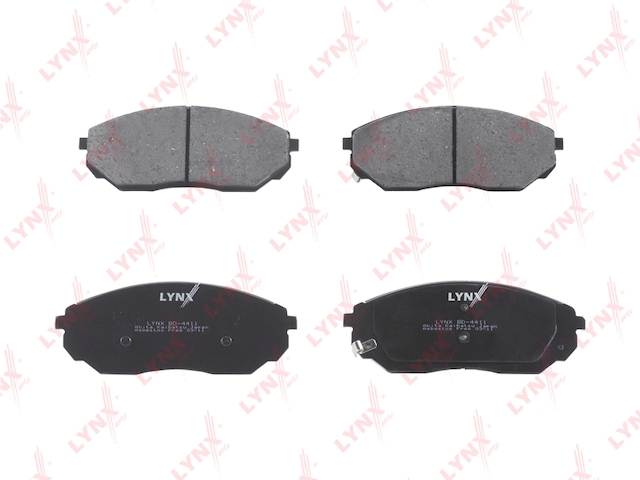 Купить запчасть LYNX - BD-4411 Колодки тормозные передние подходит для KIA Sorento 02 BD-4411