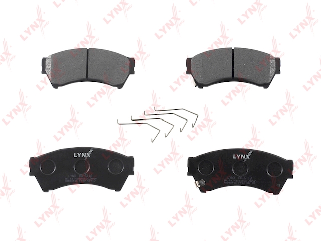 Купить запчасть LYNX - BD-5118 Колодки тормозные передние подходит для MAZDA 6 1.8-2.5 07 BD-5118