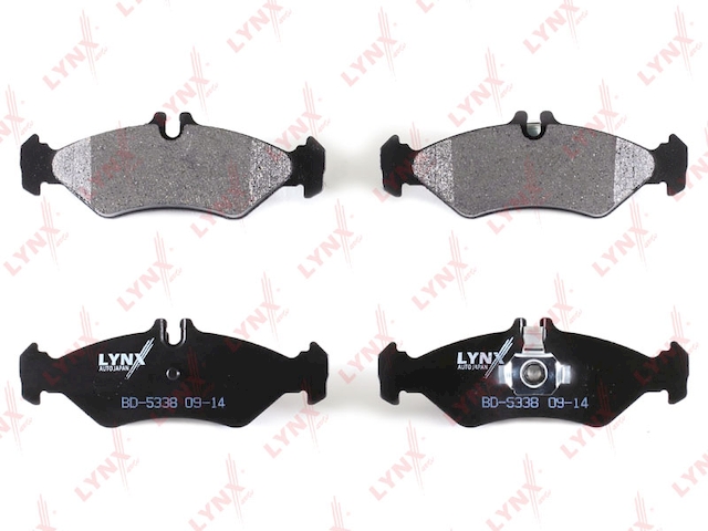 Купить запчасть LYNX - BD-5338 Колодки тормозные задние подходит для MB Sprinter 2.2D-2.9D 95-06, VW LT 2.3-2.8D 96-06 BD-5338