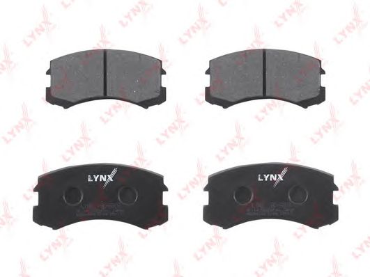 Купить запчасть LYNX - BD-5503 Колодки тормозные передние подходит для MITSUBISHI Lancer IX 1.3-20 03-07 BD-5503