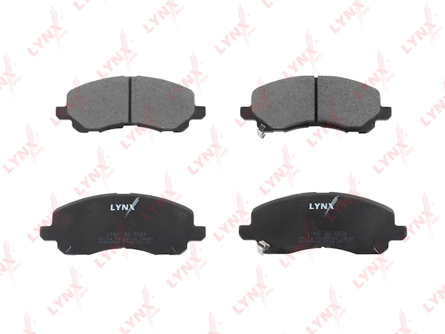 Купить запчасть LYNX - BD-5504 Колодки тормозные передние подходит для MITSUBISHI Lancer IX-X 1.3-2.0D 03/Outlander(USA)/Outlander XL/Galant 2.0-2.5 00-04/Space Runner 2.0-2.4 00-03 BD-5504