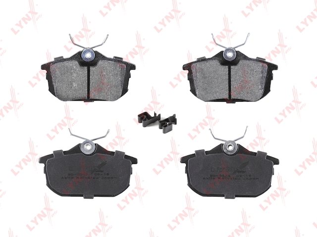 Купить запчасть LYNX - BD-5523 Колодки тормозные задние подходит для MITSUBISHI Carisma 1.6-1.9D 97-06 / Colt VI 1.1-1.5D 04-12 / Space Star 1.3-1.9D 98-04, VOLVO S40 I 1.6-2.0 95-03 BD-5523
