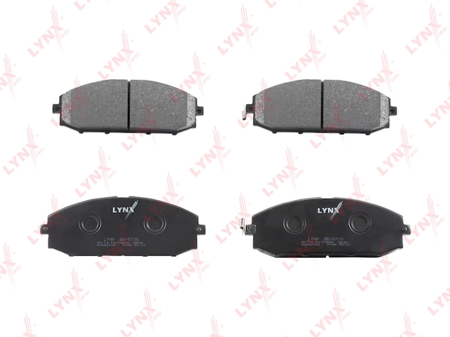 Купить запчасть LYNX - BD-5715 Колодки тормозные передние подходит для NISSAN Patrol(Y61) 97 BD-5715
