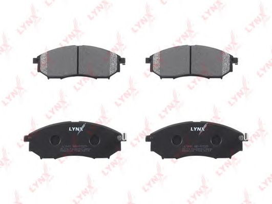 Купить запчасть LYNX - BD-5725 Колодки тормозные передние подходит для NISSAN Murano 3.5 04/Pathfinder 2.5TD 05 BD-5725