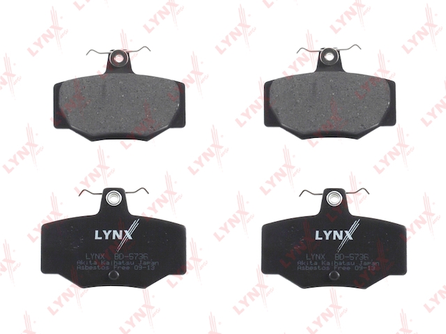 Купить запчасть LYNX - BD-5736 Колодки тормозные задние подходит для NISSAN Almera(N16) 02-06/Primera(P10) 1.6-2.0/(P11) 98-01 BD-5736