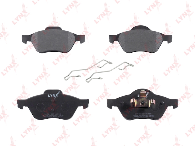 Купить запчасть LYNX - BD-6315 Колодки тормозные передние подходит для RENAULT Clio 2.0 06 / Megane 1.4-2.0D 02 / Scenic 1.4-1.9D 03 BD-6315