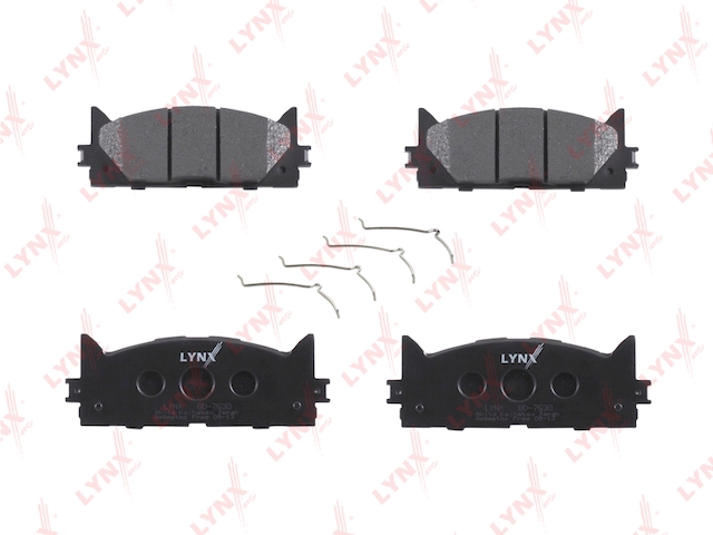 Купить запчасть LYNX - BD-7530 Колодки тормозные передние подходит для TOYOTA Camry(V40) 06, LEXUS ES350 07 BD-7530