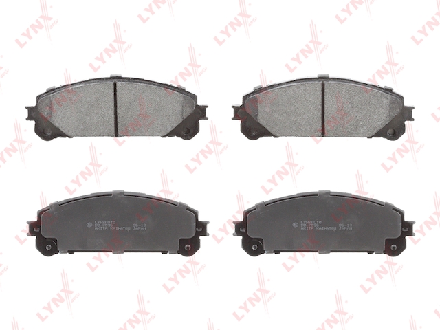 Купить запчасть LYNX - BD-7596 Колодки тормозные передние подходит для LEXUS RX270-450h 08, TOYOTA Highlander 3.5 07 BD-7596