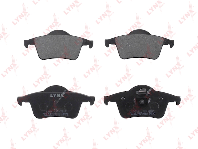 Купить запчасть LYNX - BD-7812 Колодки тормозные задние подходит для VOLVO S60 2.0T-2.5T 00 / S80 2.0-3.0T 98-06 / XC70 2.4D-2.5T 02 BD-7812