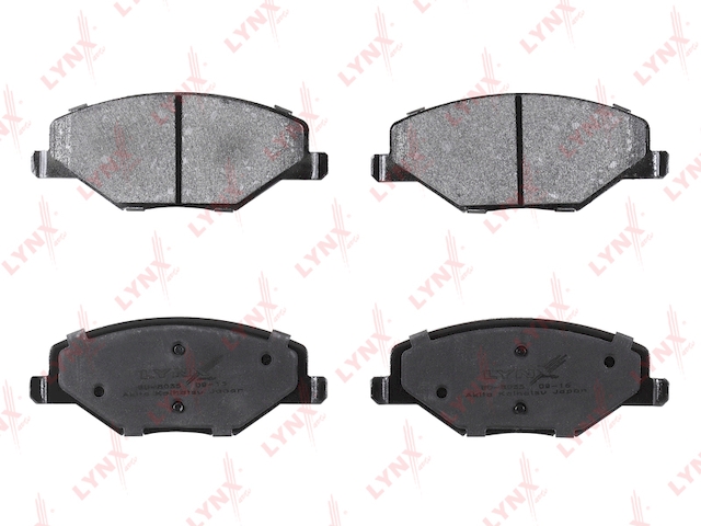 Купить запчасть LYNX - BD-8035 Колодки тормозные передние подходит для VW Polo Sedan 1.6 10 / SKODA Fabia 1.2 11 BD-8035